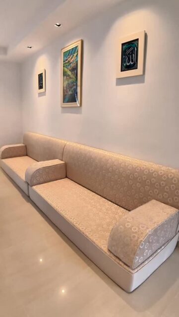 happy to custom this family majlis floor sofa set! one crafted for the family living space, the other designed for their serene moments in the balcony. made to measure, made to belong. ✨

alongside, majida mihrab – at their place for prayer and reflection, with the book holder to ease the recitation. built with purpose, finished with love. 📖

enquire with us, we like to be part of your family and home for your physical and spiritual comfort. 📿

#camelcaravanco #thefamilymajlis #islamicdecor #mihrab #musolla #arabicsofa #sghome #sgfamily