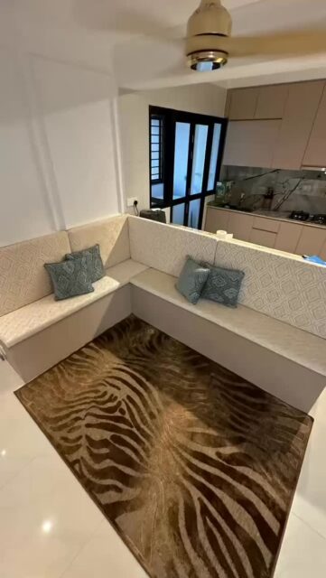 the new seating cushions are customised to the settee of this new home, ensuring a fit that feels like they’re always belonged. 🏠
 from production to the final placement, every step reflects thoughtful design and lasting comfort for the family. ✨

ready to bring tailored comfort into your home? send us a dm to start your custom piece today. 🤎

#camelcaravanco #thefamilymajlis #islamicdesign #arabicsofa #arabicfamily #sghome #sgfamily