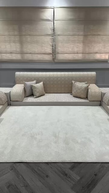 this family majlis isn’t just seating—it’s an invitation. 💯

to sit closer, speak openly, and grow together as a family. 🏠

because the best conversations happen when we face one another. 🤍

#camelcaravanco #thefamilymajlis #floorseating #sghome #sgfamily