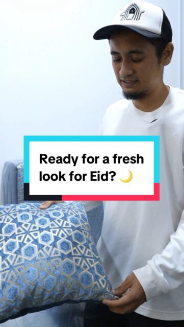 Ready for a fresh look this Eid? We’re excited to offer unique covers designed just for you! 🏡 Want something new for 2026? Reach out via our website or WhatsApp at 8815 1459. Let’s elevate your space! #Eid2026 #HomeDecor #UniqueDesign