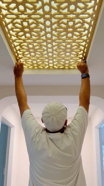 ceiling design panels like this can be customised in motif, colour and size to complement your space and interior. 😍

the feature usually requires a suitable false ceiling / ceiling recess for the panel, lighting and detailing to be properly integrated. 💡

don’t have one yet? no worries! — we can discuss your existing ceiling condition and assess whether it’s possible to create one for your space. 📐

www.camelcaravan.co